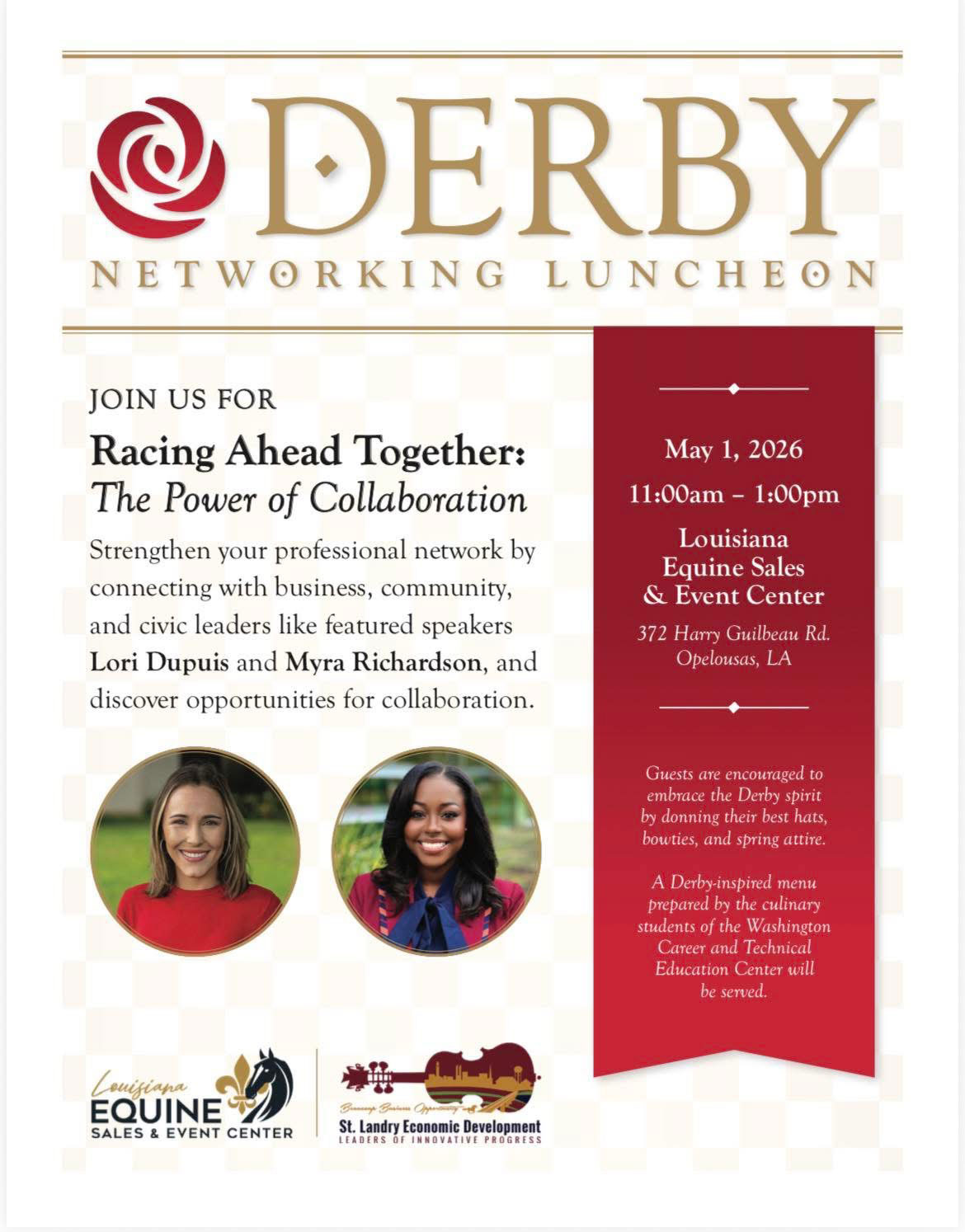 derby lunch flyer