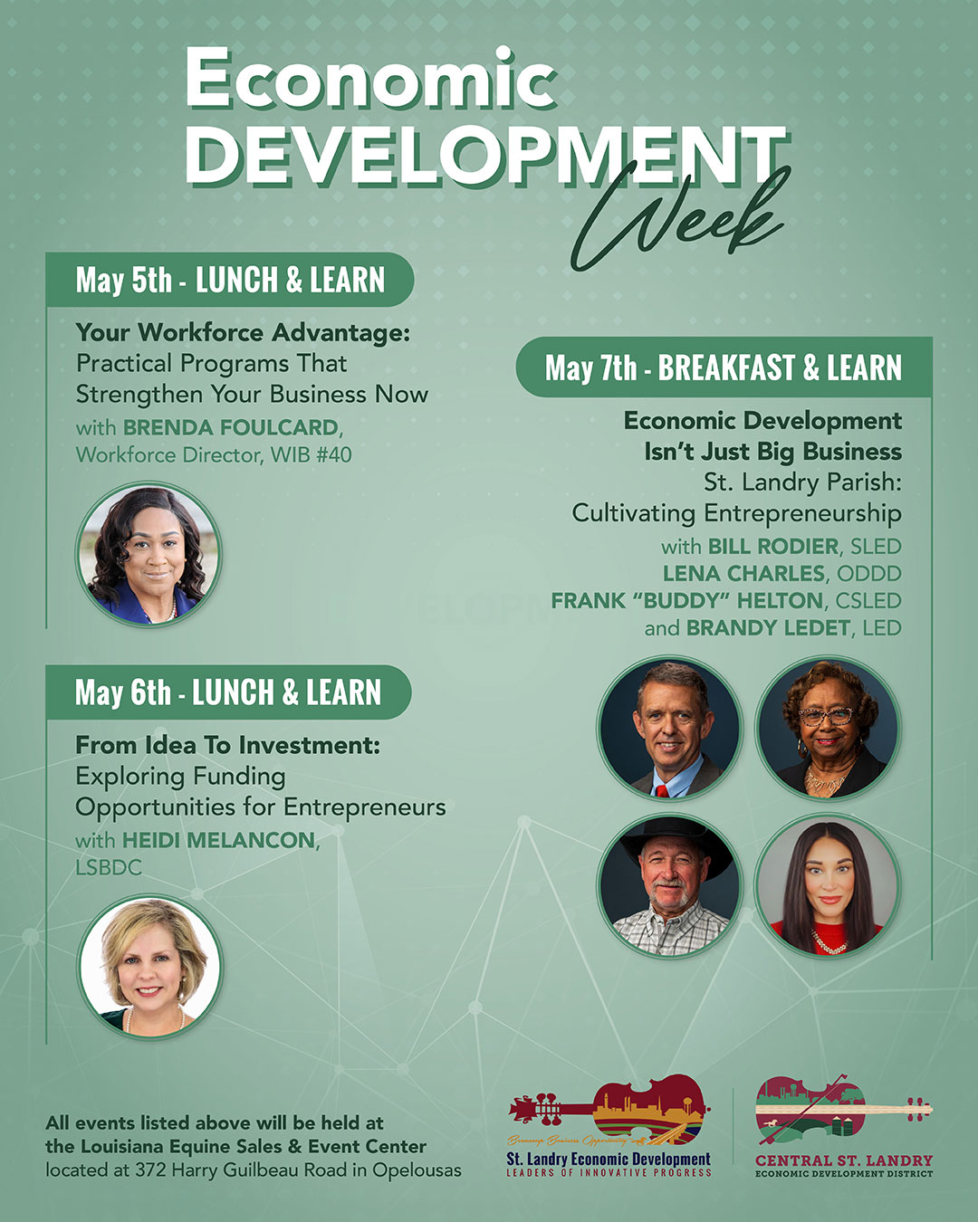 Economic Development Week flyer